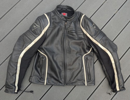 Giacca moto pelle dainese nera - giacca,