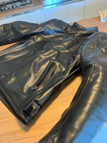 Giacca moto uomo pelle - giacca,
